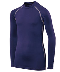 Rhino Baselayer Long Sleeve - Juniors - Navy