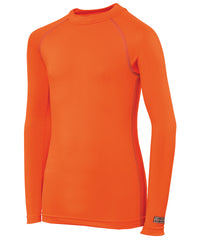 Rhino Baselayer Long Sleeve - Juniors - Orange