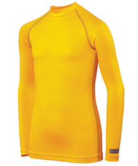 Rhino Baselayer Long Sleeve - Juniors - Yellow