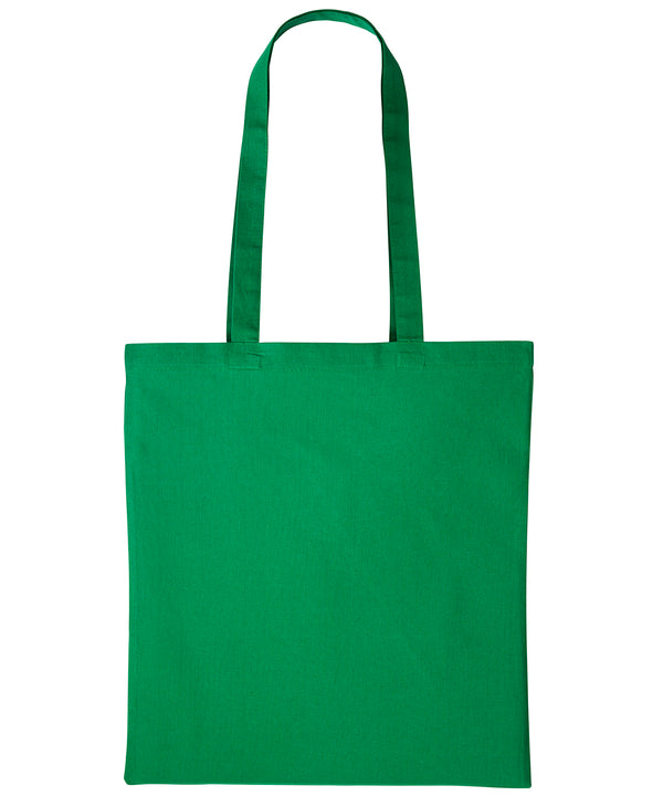 Nutshell Cotton Shopper Long Handle - Bottle Green