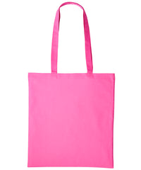 Nutshell Cotton Shopper Long Handle - Mid Pink