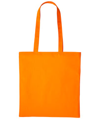 Nutshell Cotton Shopper Long Handle - Orange