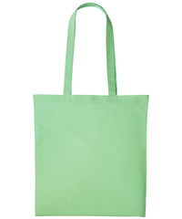 Nutshell Cotton Shopper Long Handle - Pastel Green