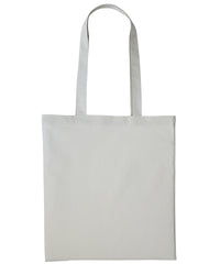 Nutshell Cotton Shopper Long Handle - Pastel Grey
