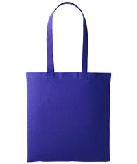 Nutshell Cotton Shopper Long Handle - Purple