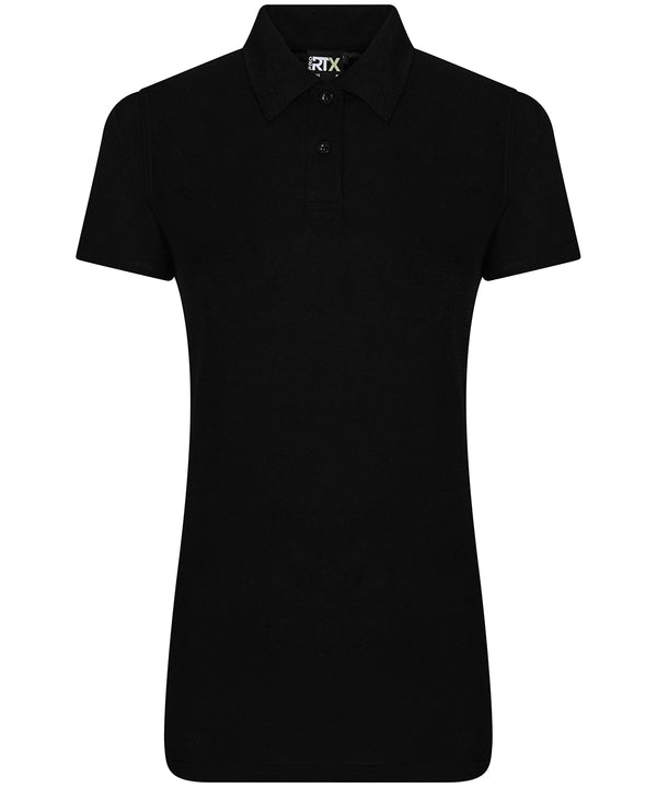 ProRTX Women's Pro Polyester Polo - Black