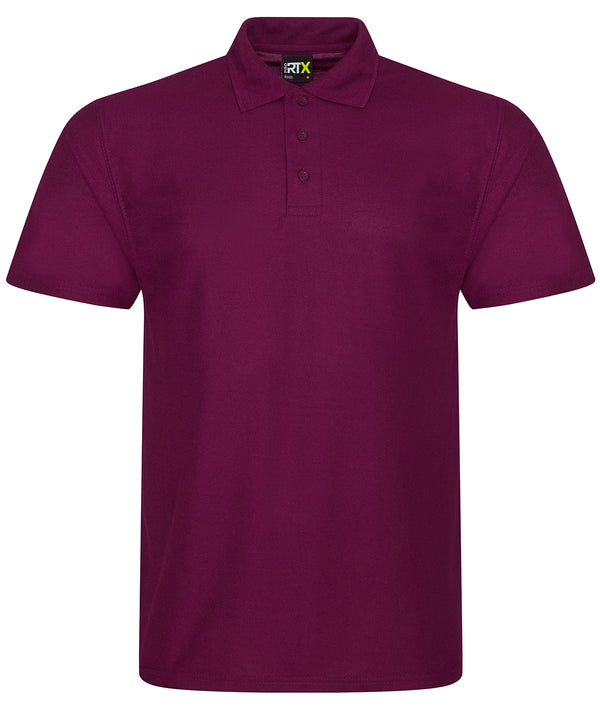 ProRTX Pro Polyester Polo - Burgundy