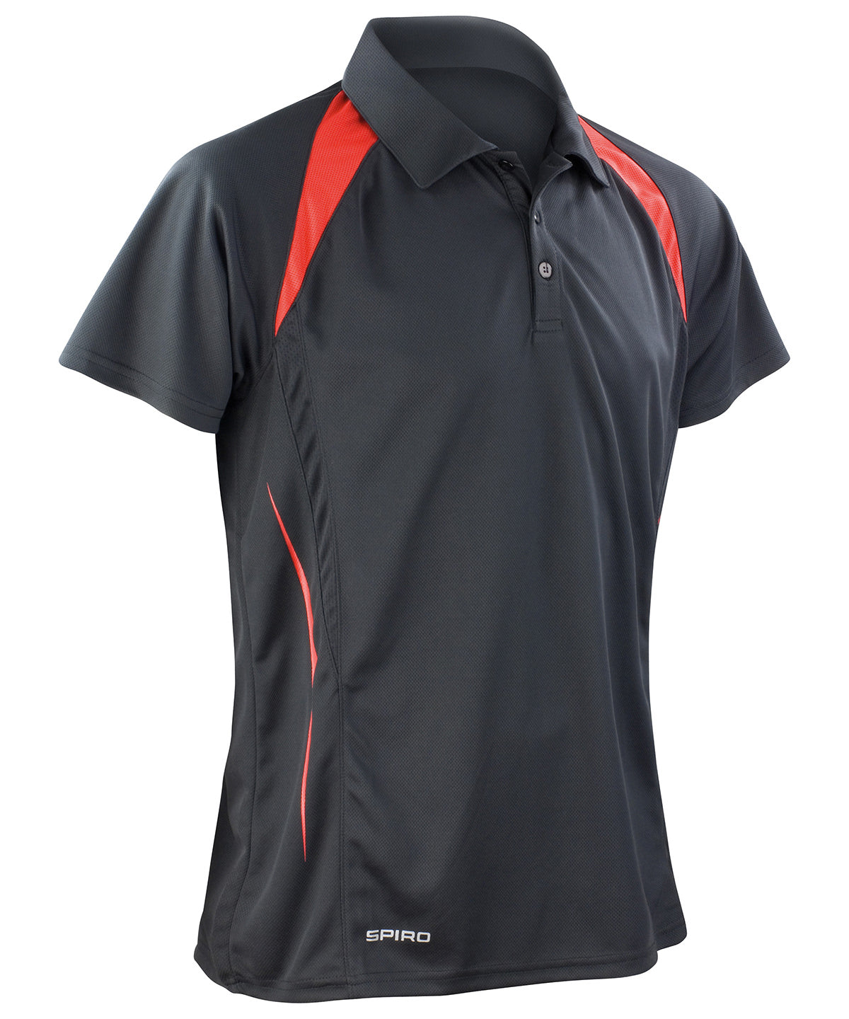 Spiro Team Spirit Polo - Black/Red