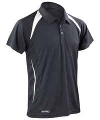 Spiro Team Spirit Polo - Black/White