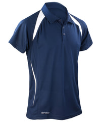 Spiro Team Spirit Polo - Navy/White