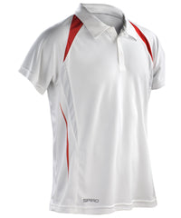 Spiro Team Spirit Polo - White/Red
