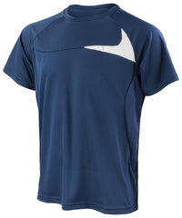 Spiro Dash Training Shirt - Navy/White