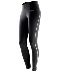Women's Spiro Bodyfit Baselayer Leggings - Black