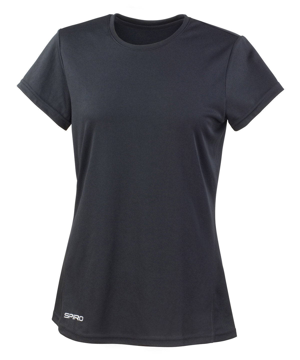 Women's Spiro Quick-dry Short Sleeve T-shirt - Black