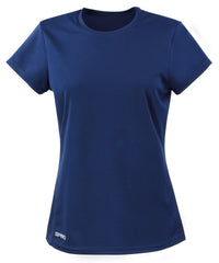 Women's Spiro Quick-dry Short Sleeve T-shirt - Navy