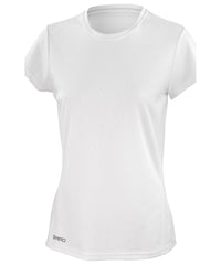 Women's Spiro Quick-dry Short Sleeve T-shirt - White