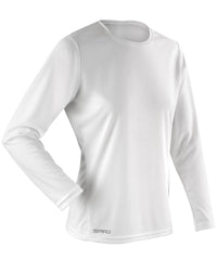 Women's Spiro Quick-dry Long Sleeve T-shirt - White