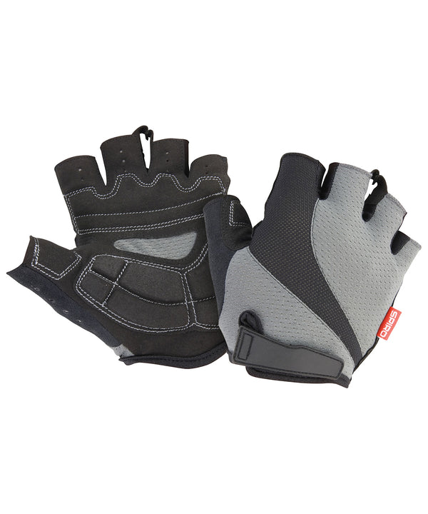 Spiro Short Glove - Grey/Black