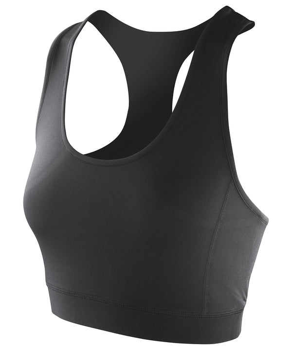 Spiro Softex® Crop Top - Black