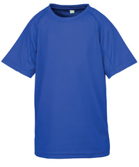 Spiro Junior Performance Aircool Tee - Royal Blue