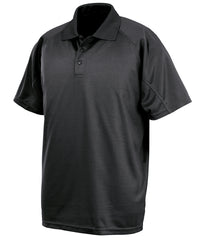 Spiro Performance Aircool Polo Shirt - Black*