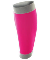 Spiro Compression Calf Guards - Pink/Grey