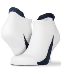 Spiro 3-pack Sports Sneaker Socks - White/Navy