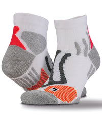 Spiro Technical Compression Sports Socks - White