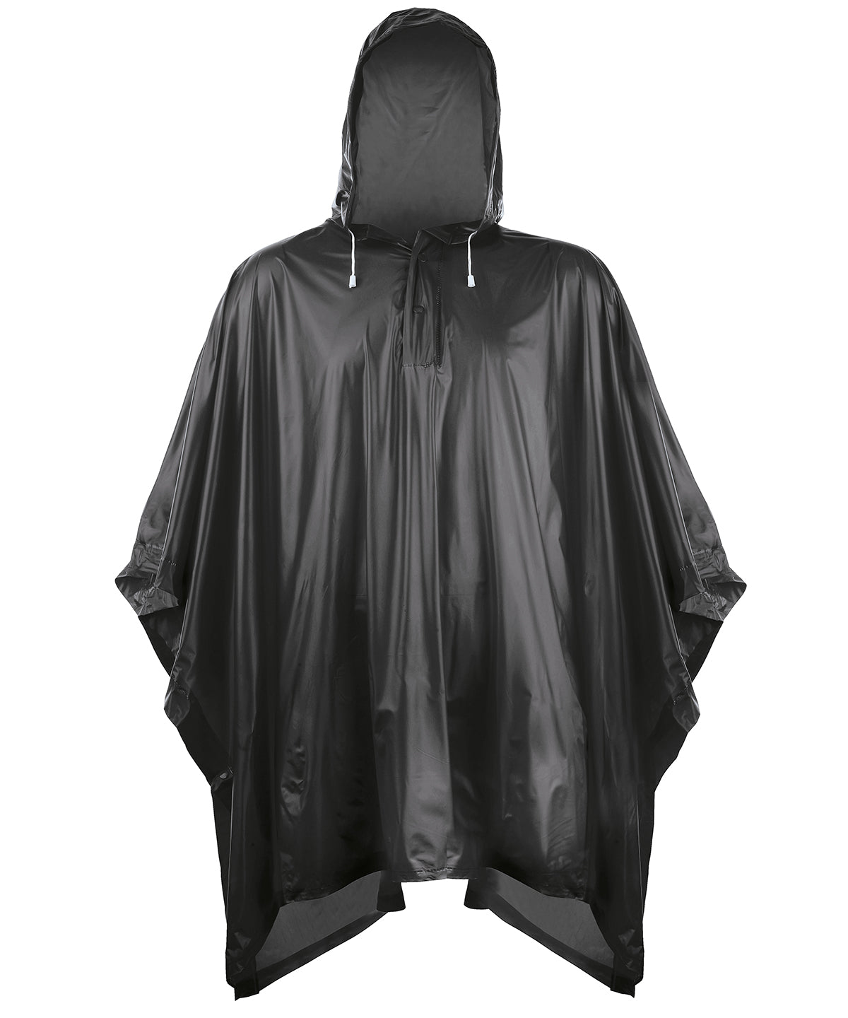 Splashmacs Plastic Poncho - Black