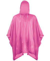 Splashmacs Plastic Poncho - Fuchsia