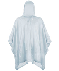 Splashmacs Plastic Poncho - Silver