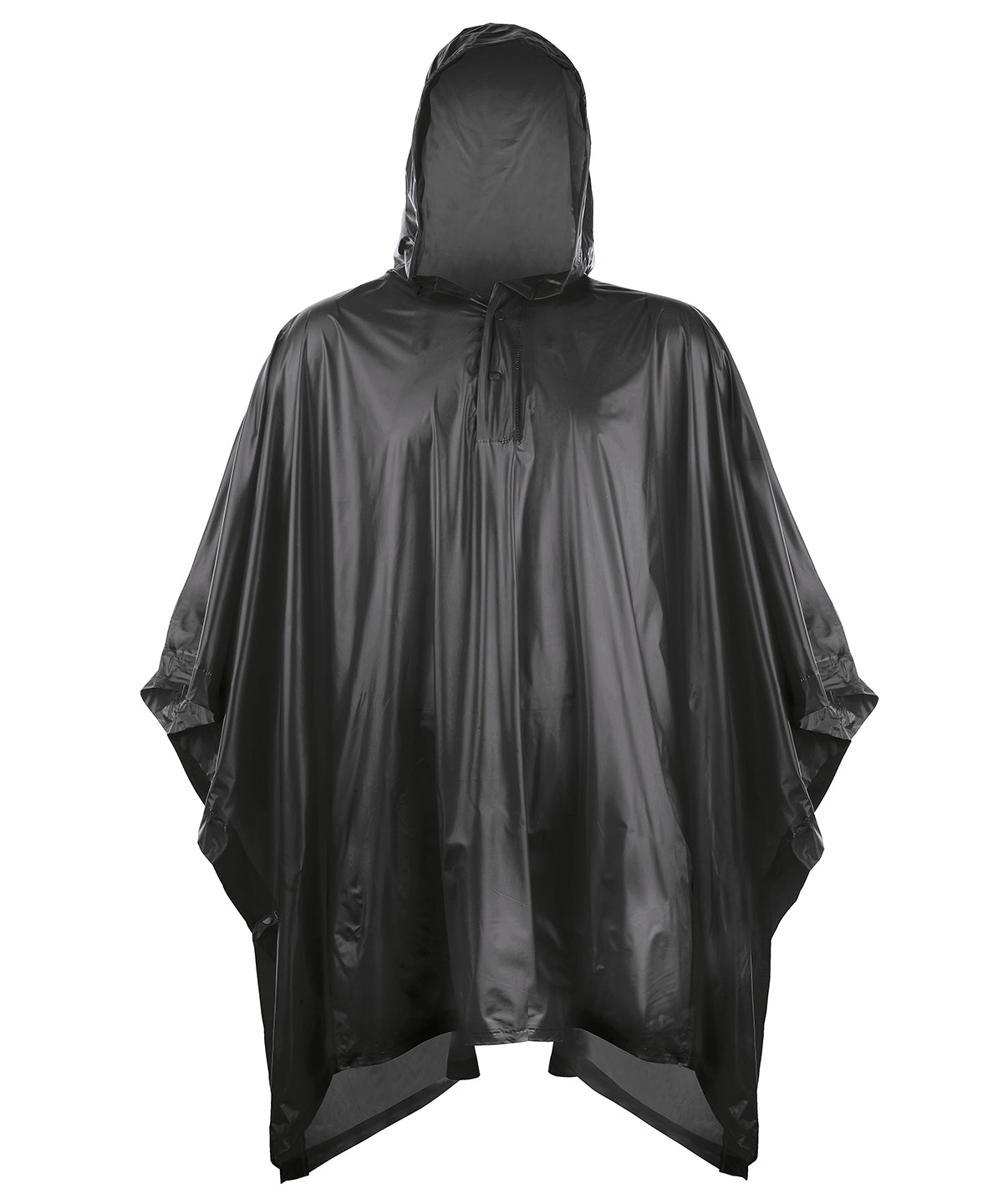 Splashmacs Kids Plastic Poncho - Black