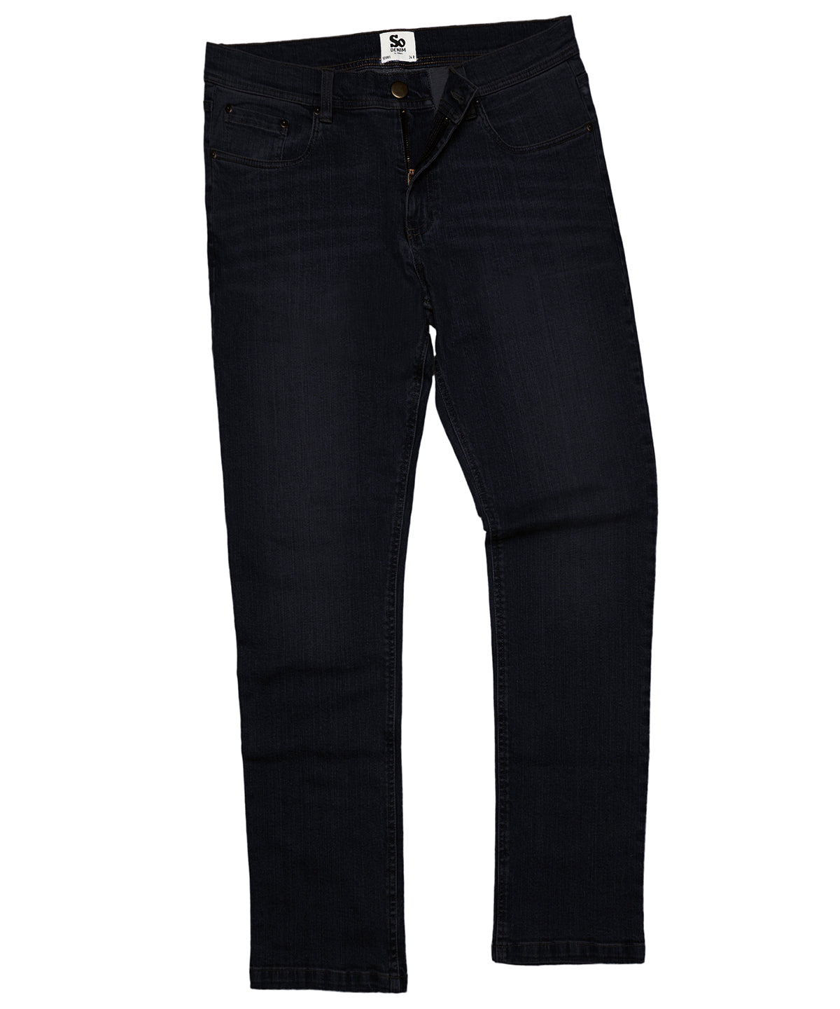 AWDis Leo Straight Jeans - Black