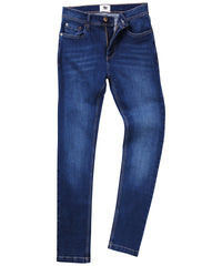 AWDis Max Slim Jeans - Dark Blue Wash