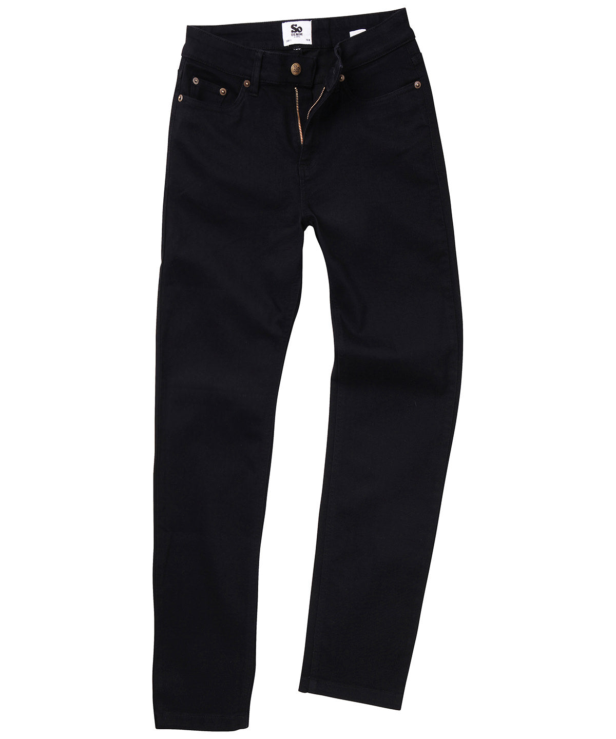 AWDis Women's Katy Straight Jeans - Black