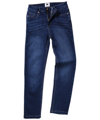 AWDis Women's Katy Straight Jeans - Dark Blue Wash