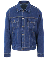 AWDis Noah Denim Jacket - Dark Blue Wash
