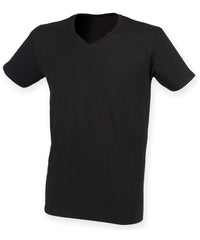 Men's Feel Good Stretch V-neck T-shirt - Black