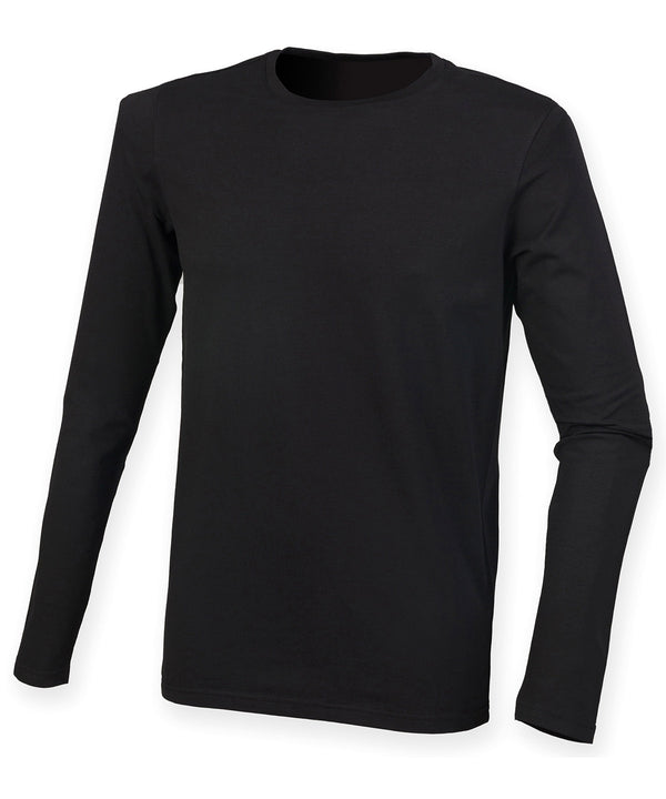 SF Feel Good Long Sleeved Stretch T-shirt - Black