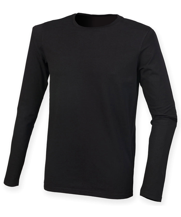 SF Feel Good Long Sleeved Stretch T-shirt - Black