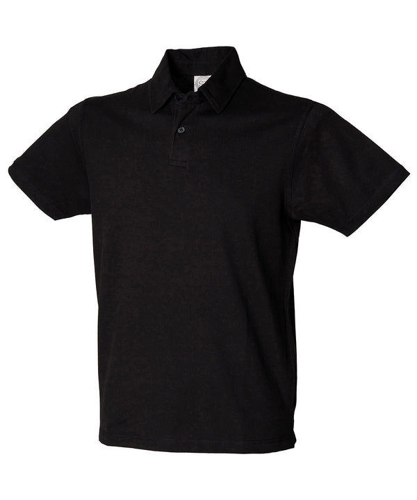 SF Short Sleeve Stretch Polo - Black