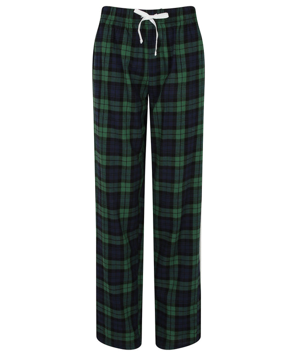 SF Women's Tartan Lounge Pants - Navy/Green Check