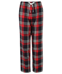 SF Women's Tartan Lounge Pants - Red/Navy Check