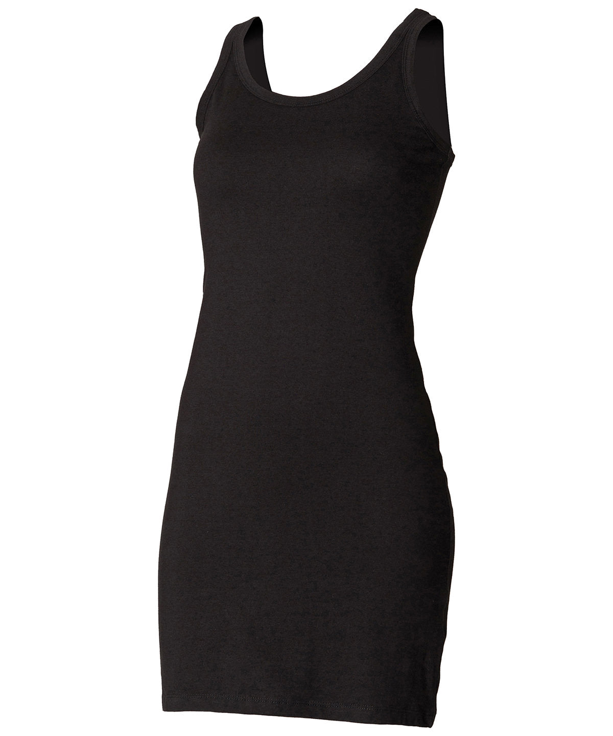 SF Extra Long Stretch Tank - Black