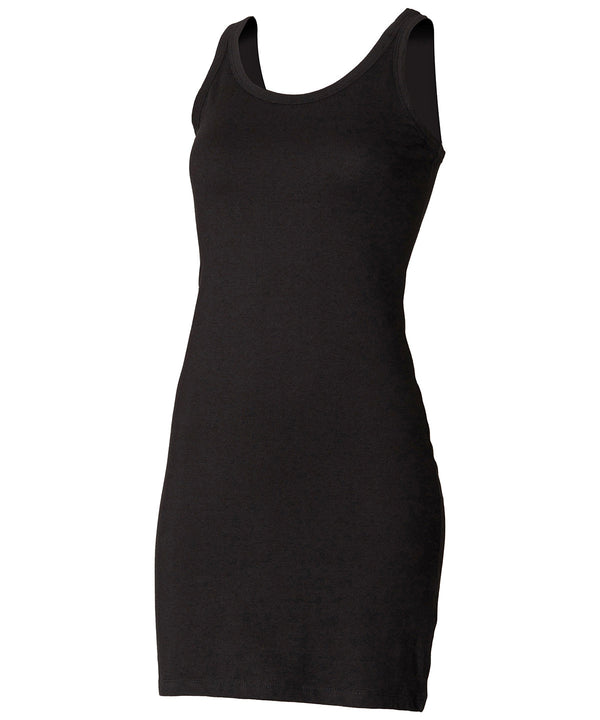 SF Extra Long Stretch Tank - Black