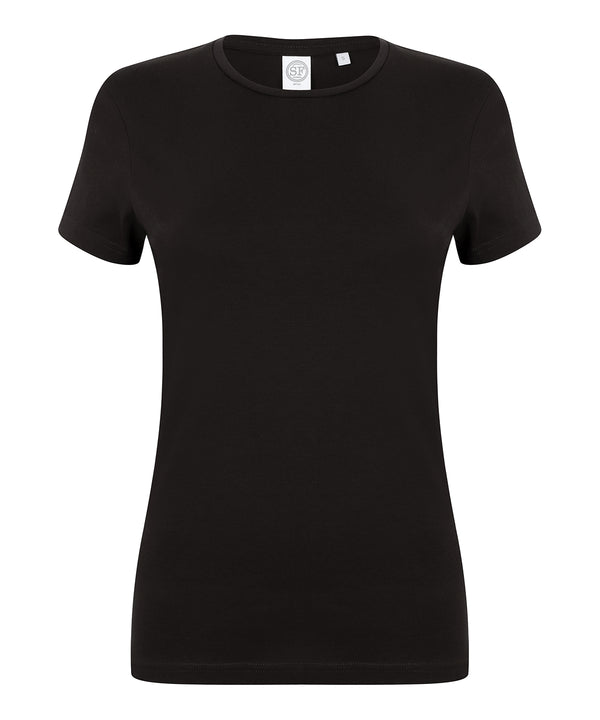 SF Feel Good Women's Stretch T-shirt - Black