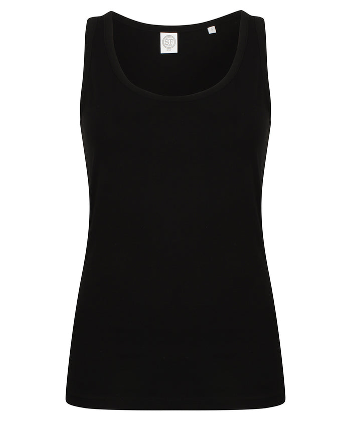 Women's Feel Good Stretch Vest - Black