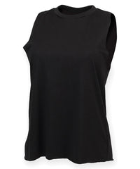 SF High Neck Vest - Black