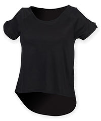 SF T-shirt with Drop Detail - Black