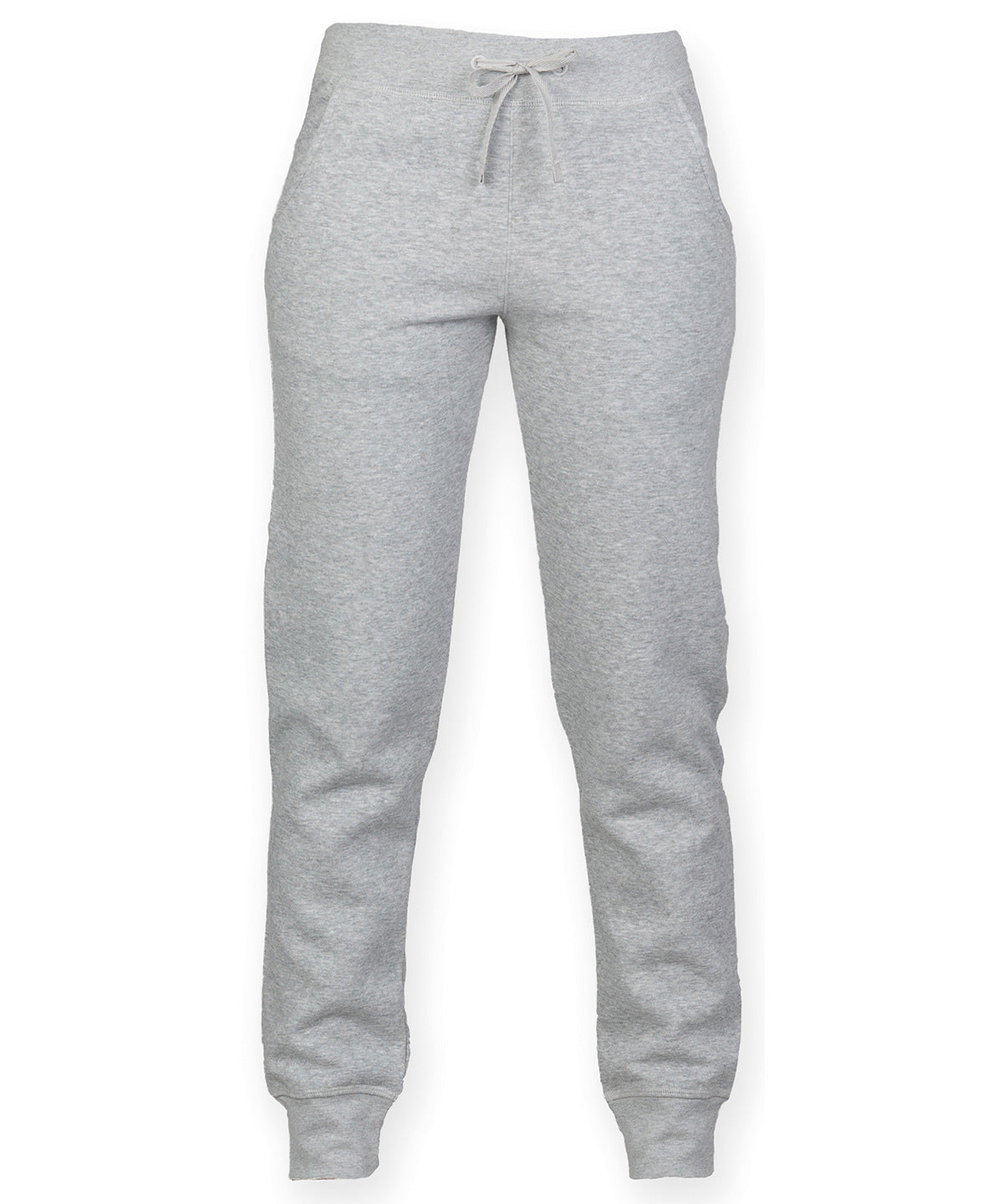 SF Women's Slim Cuffed Joggers - Heather Grey